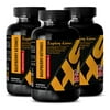 Energy Boost Supplement Men - Natural Raspberry Ketones Lean 1200MG - Green Tea Diet Pills - 3 Bottle (180 Capsules)