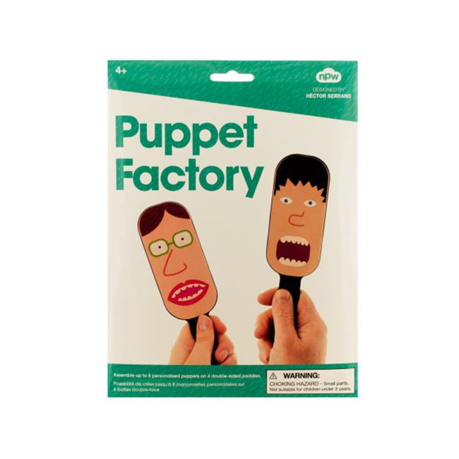 Bulk Buys GW10648 Puppet Factory Paddle Puppet Making Kit