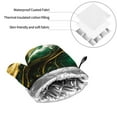 thumbnail image 6 of Balery Green Marble Pattern Oven Mitts and Pot Holders 4 pcs Set, Kitchen Oven Glove High Heat Resistant 500℉ Oven Mitts with Non-Slip Silicone Surface, 6 of 6
