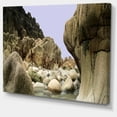 thumbnail image 2 of Smooth Rocks in Coastline Panorama, 2 of 3