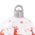 thumbnail image 3 of Gran Decorada Al Aire Libre 40 Cm PVC Inflable Christmas Ball Ornaments Navideños (b), 3 of 9