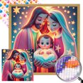 thumbnail image 1 of AB Parcial 5D DIY Del Nacimiento La Vida 35x35cm, 1 of 9