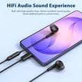 thumbnail image 4 of NSKBBM-USB C Headphone Hifi Stereo Ear Buds for Samsung S26 Ultra S25 FE A17 A16 In-Ear Noise Isolation Type C Earphone Mic Wired Earbuds for iPad 10 for iPhone 17 Pro Max 17e 16e 16 15 Pixel 10a 9a, 4 of 4