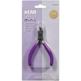 thumbnail image 5 of The Beadsmith Mini Series Side Cutter Tool - Accurately Cut Wire & Metal – 3-Inches, Purple Comfort Grip Handle, Single Leaf Spring, Polished Steel Head – Tools for Jewelry Making, 5 of 7