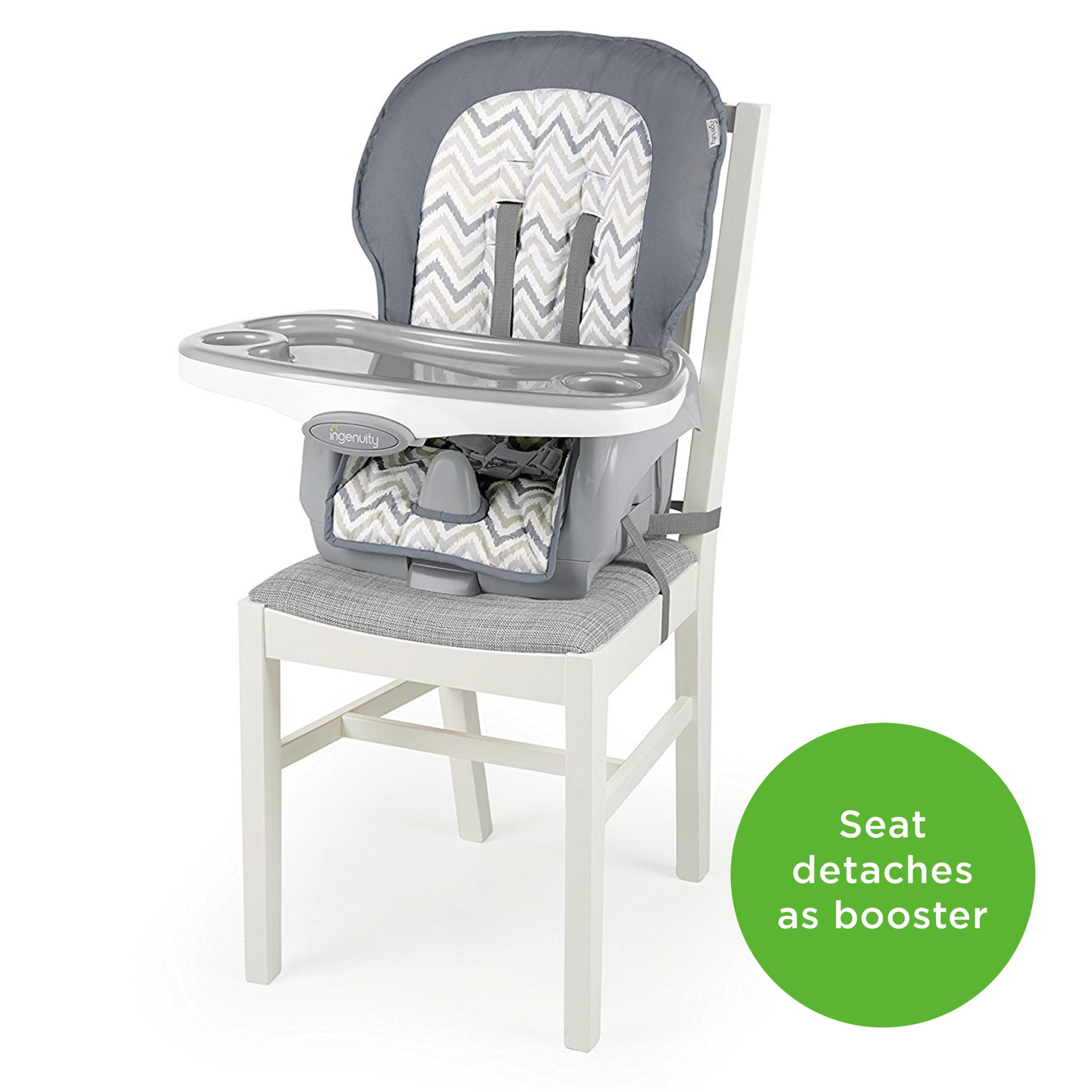 Ingenuity Trio Elite 3-in-1 High Chair, Toddler Chair, and Booster, For Ages 6 Months and Up, Unisex - Braden - image 5 of 13