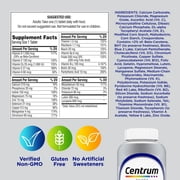 Centrum Minis Men 50 Plus Multivitamin Supplement Tablets, 160 Count