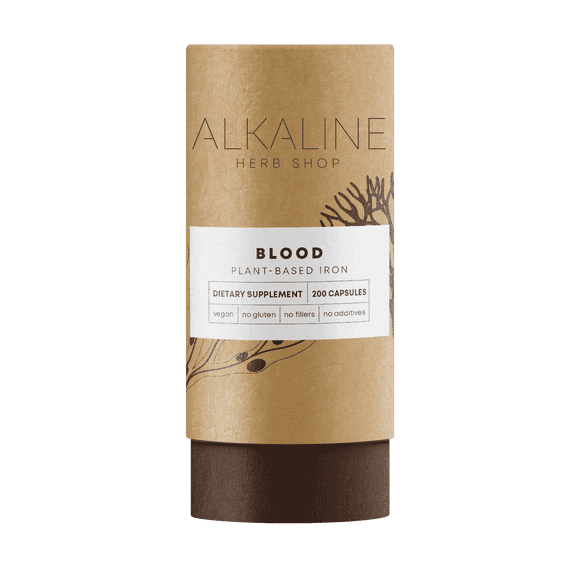 Alkaline Herb Shop: Blood Supplement (Iron) 200 Capsules