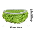 thumbnail image 3 of HEFEIYI Microfiber Flat Mop Replacement Pads Super Absorbent Washable Reusable for Efficient Floor Cleaning, 3 of 4