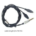 thumbnail image 5 of Sinyiin Professional 4.4mm Headphone Replacement Cable Wire Connector Transmission Cord, 5 of 11