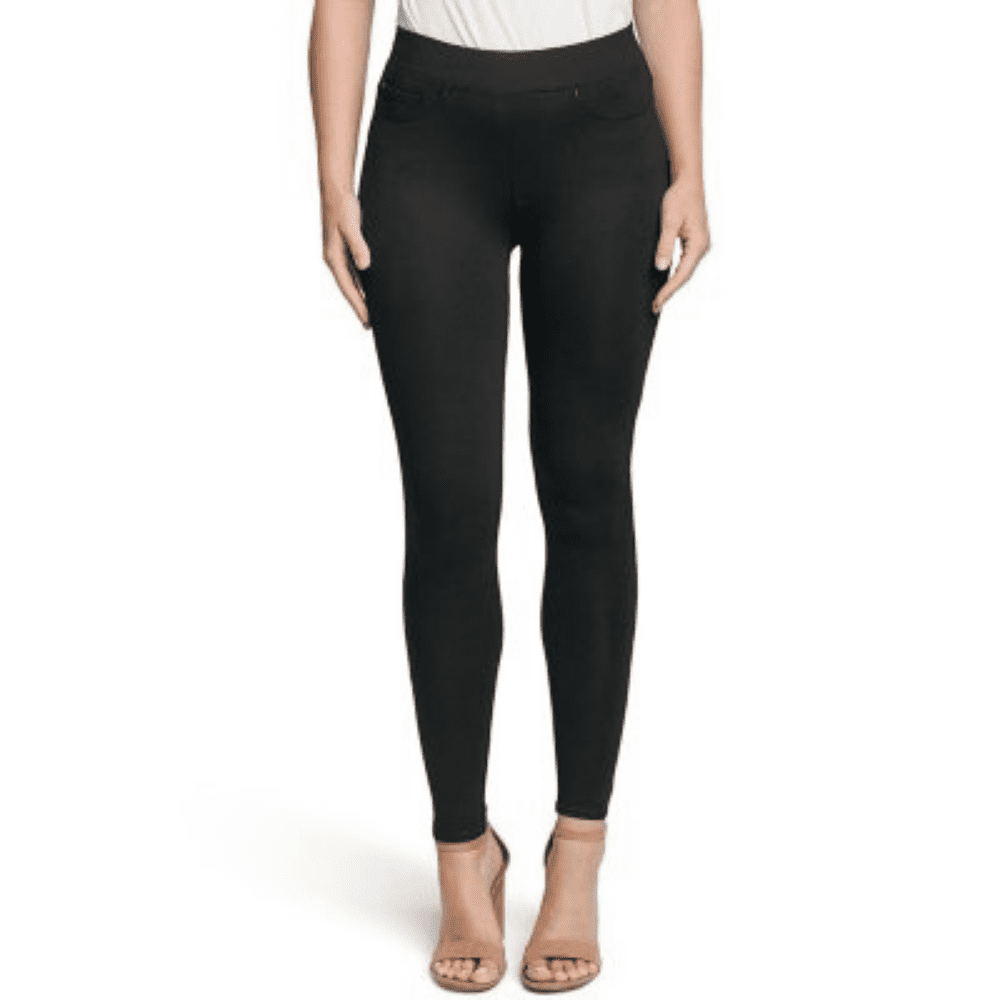 Pull-On Ponte Pant In Black, XXL 