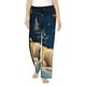 thumbnail image 1 of Fotbe Starry Sky Sleep White Bear Pantalones de Pijama para Mujer, Pantalones de Dormir, Pantalones Pj con Cordón y Bolsillos-Medium, 1 of 6
