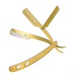 thumbnail image 3 of Rasoir Traditionnel pour Hommes, Rasoir Pliant en Acier Inoxydable + 10 Lames de Rasoir de Haute Qualité, 3 of 4