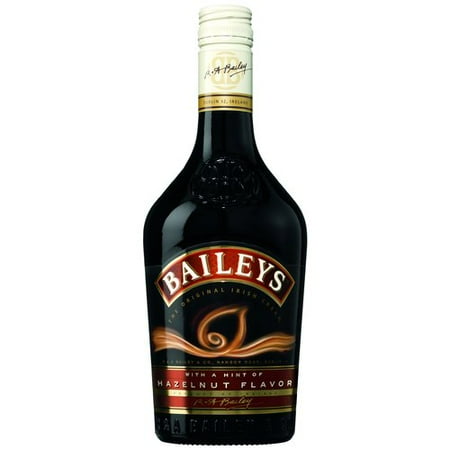 Bailey's Irish Cream Liqueur with a Hint of Hazelnut Flavor, 750 mL