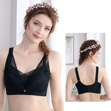 

Bnwani Womens Underwear Women s Bra Soild Wire Free Underwear One-Piece Bra Everyday Underwear