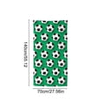 thumbnail image 2 of C 55X28 Inch Soccer Themed Microfiber Beach Towel For Pool Bath Sports Party, 2 of 7