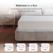 EGOHOME Essence Sleep 6” Twin Mattress Medium Firm Tight Top Memory Foam Mattress in a Box