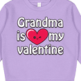 thumbnail image 3 of Inktastic Grandma is My Valentine Toddler Sweatshirt, 3 of 4
