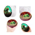 thumbnail image 2 of Egg Mold, 2 Styles Of Resin Animal Molds With Finely Carved Dragon Scale Design, 3d Dinosaur Silic, 2 of 5