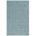 thumbnail image 2 of Safavieh Braided 6' X 9' Hand Woven Rug in Teal / Green, 2 of 13