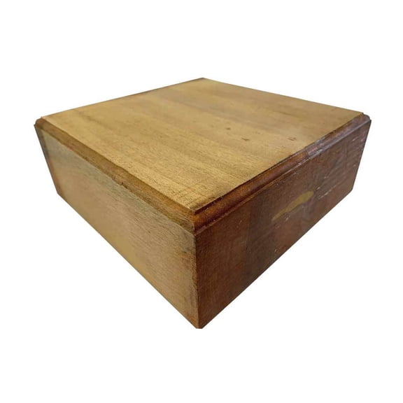 Honduran Mahogany Exotic Hardwood Bowl Turning Wood Blank - 4" x 4" x 2" (1 Piece) - Elevate your Woodworking Projects with Expertly Designed Wood Bowl Blanks for Turning