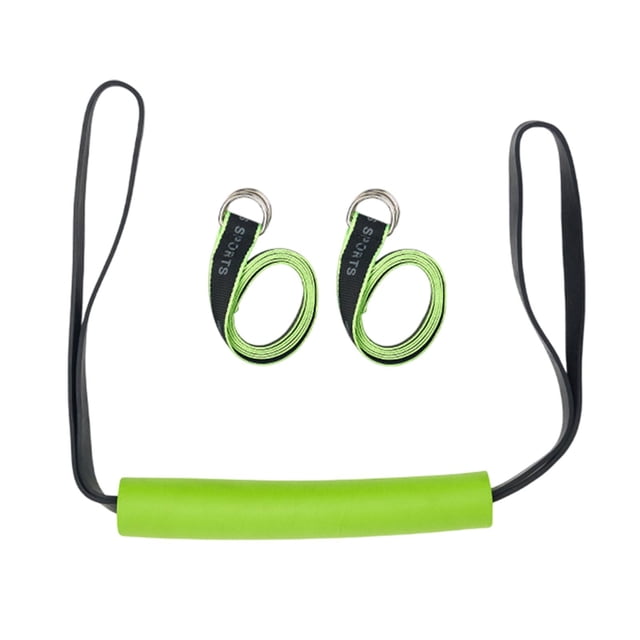 Bandas de asistencia de pull up Bandas de resistencia Correa de pie Cuerpo de pie Ayuda de asistencia al entrenamiento de fuerza, de barra de fitness Verde