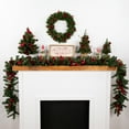 thumbnail image 4 of Northlight 9' x 10" Unlit Green Canadian Pine Artificial Christmas Wreath, 4 of 7