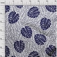 thumbnail image 3 of oneOone Viscose Jersey Blue Fabric Tropical Fabric For Sewing Printed Craft Fabric By The Yard 60 Inch Wide, 3 of 4