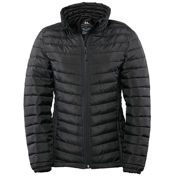 Tee Jays - Chaqueta acolchada modelo Zepelin para mujer (Negro) Tee Jays UTBC3335_black