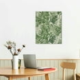 thumbnail image 2 of COMIO  Framed Green Wall Art(No Plexiglass), Palm Leaves Canvas Wall Art,Botanical Wood Bohemia Sage Wall Decor Prints Artworks for Living Room Bedroom, Plant Neutral Wall Decor, 2 of 4