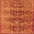 thumbnail image 1 of Ahgly Company Indoor Square Persian Orange Traditional Area Rugs, 5' Square, 1 of 1