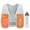 Orange, variant on Maelstrom Running Vest for Men & Women, Adjustable Lightweight Hydration Pack with 500ml Soft Flask for Trail, Hiking, Cycling, Marathon Orange