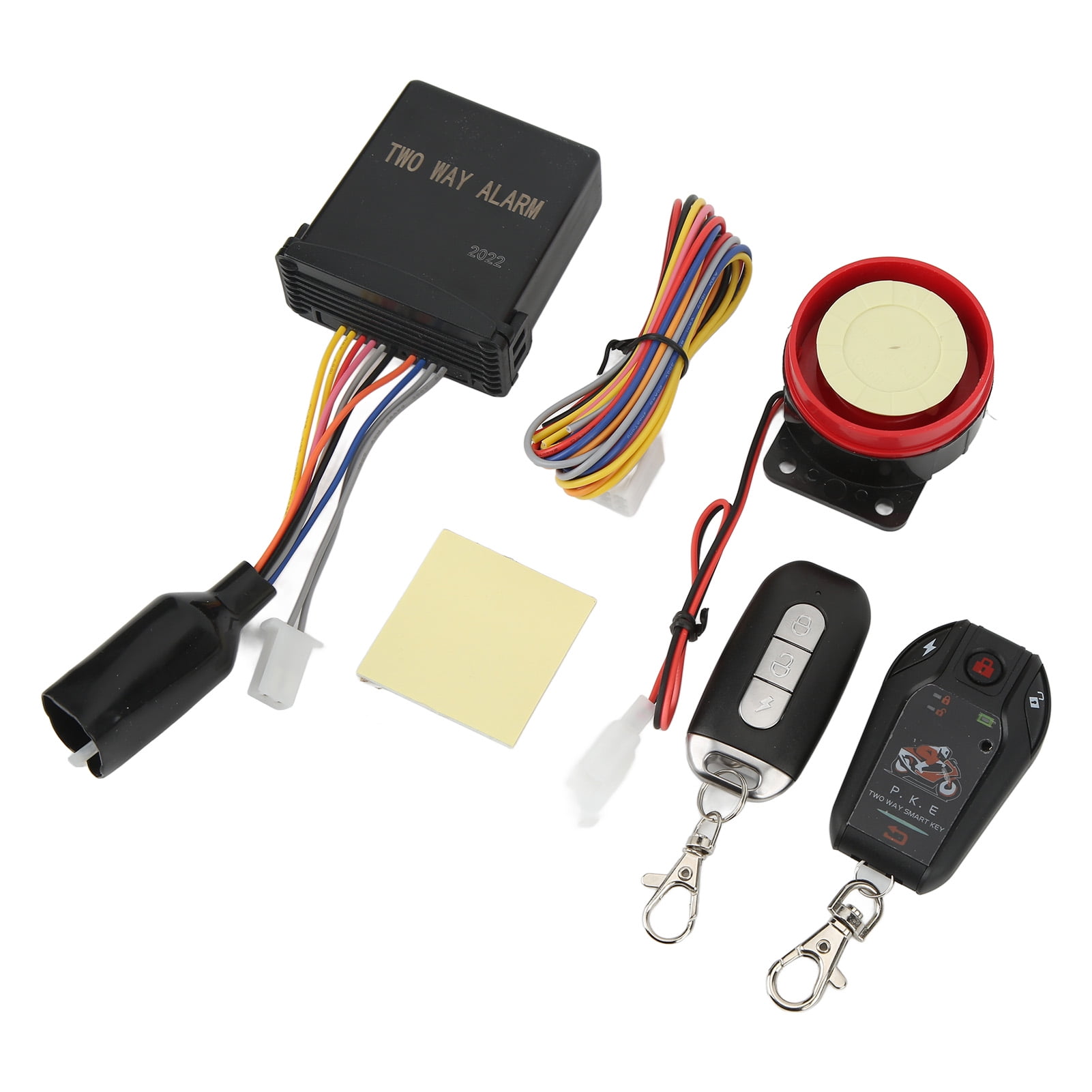 2 way motorcycle alarm system