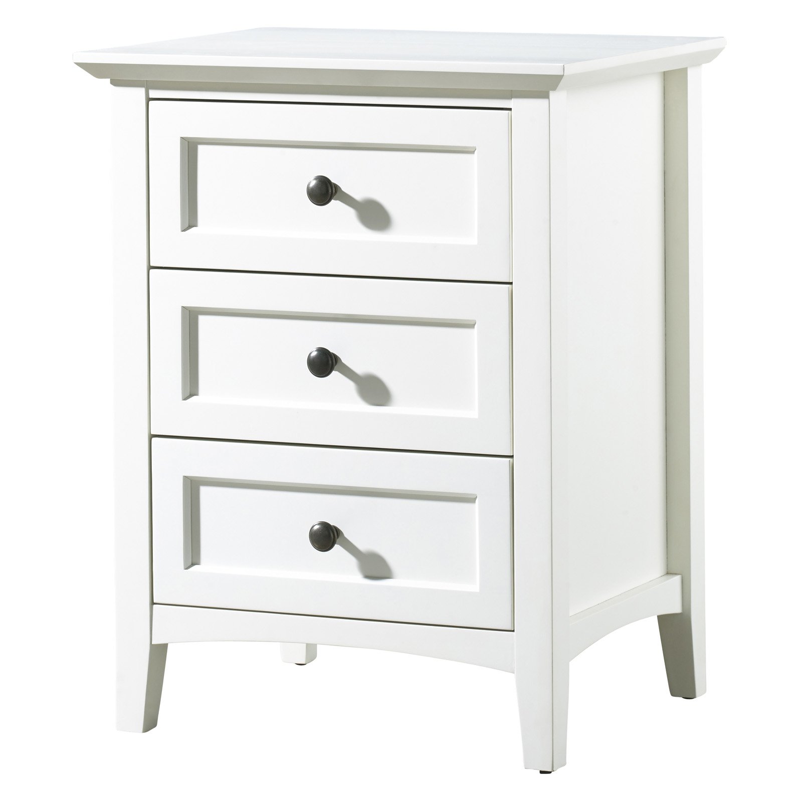Modus Paragon 3 Drawer Nightstand in Black - image 5 of 7