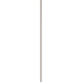 thumbnail image 4 of Ekena Millwork 47"H x 1"T Ozark PVC Adjustable Decorative Slat Wall Panel Kit, Unfinished (contains 8 Slats + 1 Straight Edge Starter Slat), 4 of 15