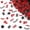 A003- Red, variant on 2026 Graduation Confetti Blue Silver Glitter 100 Pieces Grad Cap Party Decorations