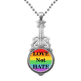 thumbnail image 1 of Transexuales bisexuales amor no odio Colgante Joyería Música Guitarra Torque Star Moon Unbranded  M, 1 of 3
