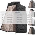 thumbnail image 3 of Stamzod Winter Jackets for Men Casual Warm Thick Sleeveless Fleece Jacket Quilted Sherpa-Lined Vest with Pocket Gray-1 S, 3 of 9