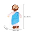 thumbnail image 2 of Religious Jesus Virgin Mary Plush Pillow Doll Stuffed Toy, 2 of 5