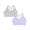 Lavender Mist/Grey Heather, variant on Women's Cotton Comfort 2-Pack Bralette