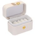 thumbnail image 1 of Caja de anillo Uxcell Caja romántica de anillo de compromiso Almacenamiento de joyas Blanca, 1 of 1