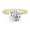 10K Yellow Gold, variant on 2.40 Carat (ctw) Solitaire Engagement Ring For Womens, Round Lab Created Moissanite Stackable Promise Ring For Her In 14k Rose Gold Over Sterling Silver | VVS1 Quality Ring Size-10