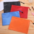 thumbnail image 4 of School Office Supplies Zippered File Bag 33x24cm Business Filing Document Storage Bags Water Resistant Pouches, 4 of 9
