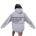 thumbnail image 5 of Women's Word Graphic Vintage Hoodie Long Sleeve Sweatshirt, 5 of 6
