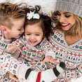 thumbnail image 2 of Conjunto de pijamas navideños familiares a juego, ropa a juego para madre, hija, padre e hijo, atuendo familiar, mameluco para bebé, ropa de dormir, 2 of 3