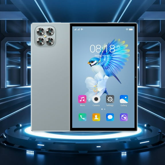 K11 10-Core Android Tablet with Dual SIM, 10.1" IPS HD Screen, 6000mAh Battery, 5MP CameraGray