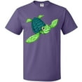 thumbnail image 3 of Inktastic Sea Turtle with Swirls T-Shirt, 3 of 5