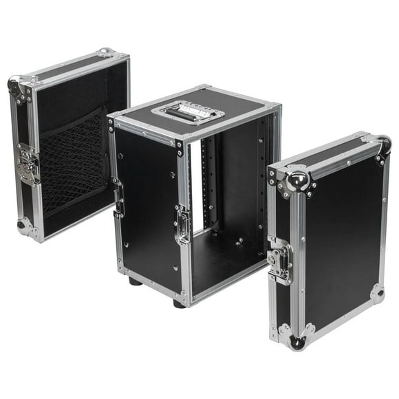 Medio estante Flight Case ODYSSEY 8U para equipo de 1.5 pulgadas