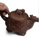 thumbnail image 2 of Chinese Dragon Tortoise Auspicious Zisha Clay Gongfu Teapot for Loose Tea (Brown), 2 of 5