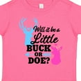 thumbnail image 4 of Inktastic Gender Reveal Will It Be a Little Buck or Doe? Girls Toddler T-Shirt, 4 of 5