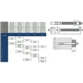 thumbnail image 2 of Ancre en Coin M10 10mm x L 90mm Acier Inoxydable A2 AISI 304 Inox [10 Pcs], 2 of 4